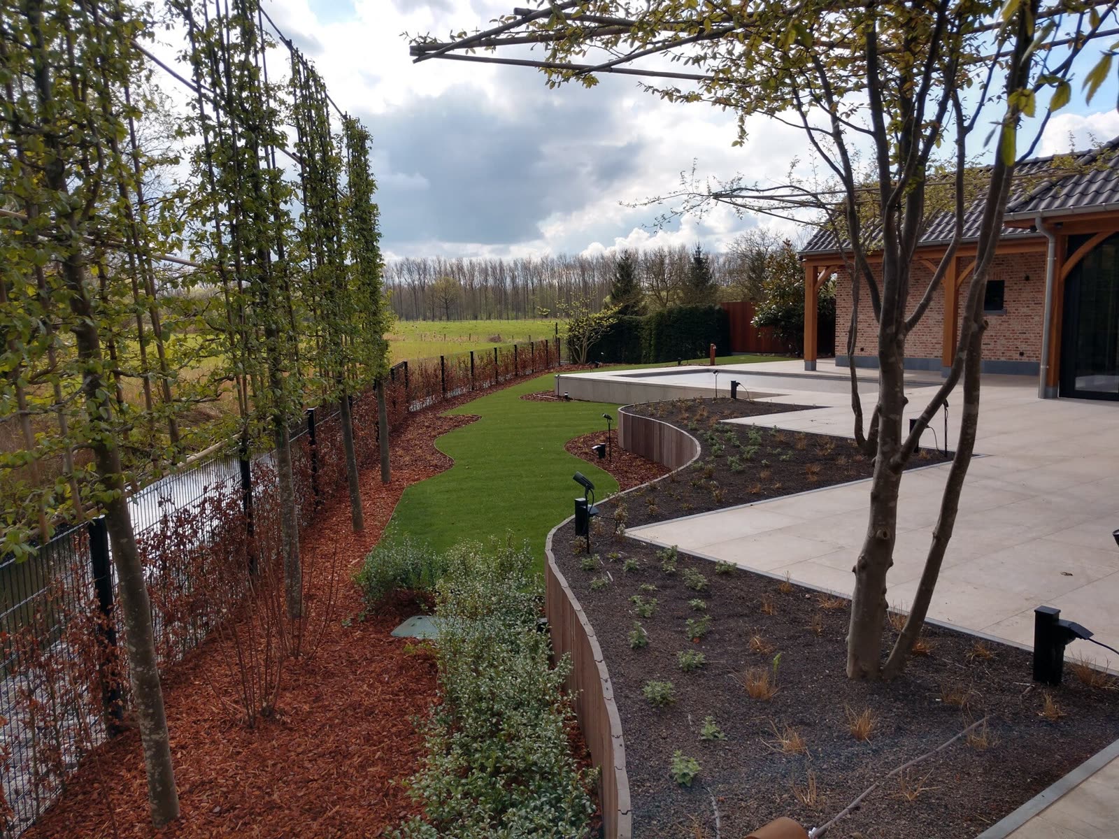 Realisatie van Casa Verde Tuinen 41